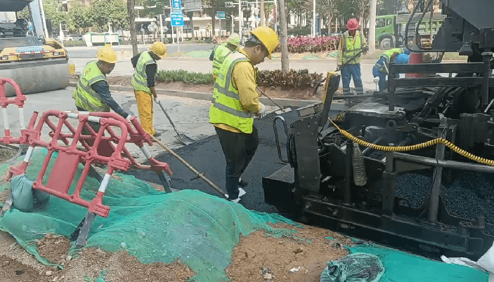 深圳大铲湾沥青路面施工